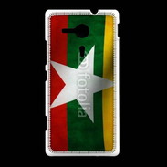 Coque Sony Xpéria SP Drapeau Birmanie