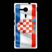 Coque Sony Xpéria SP Drapeau Croatie