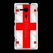 Coque Sony Xpéria SP Drapeau Georgie