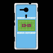 Coque Sony Xpéria SP Bonus Offensif-Défensif Bleu