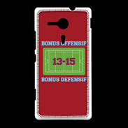 Coque Sony Xpéria SP Bonus Offensif-Défensif Rouge