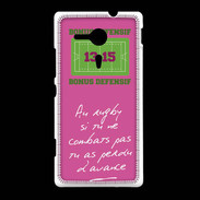 Coque Sony Xpéria SP Le combat Bonus offensif-défensif Rose