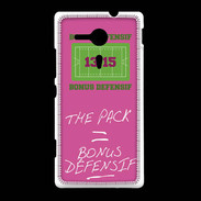 Coque Sony Xpéria SP The pack Bonus offensif-défensif Rose