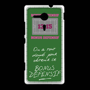 Coque Sony Xpéria SP Obtenir le Bonus offensif-défensif Vert