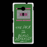 Coque Sony Xpéria SP The pack Bonus offensif-défensif Vert