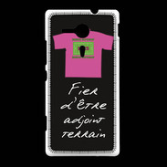 Coque Sony Xpéria SP Bonus offensif-Défensif Adjoint terrain Noir
