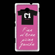 Coque Sony Xpéria SP Pilier gauche Bonus offensif-défensif Rose 2