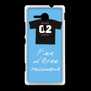 Coque Sony Xpéria SP Talonneur Bonus offensif-défensif Bleu 2