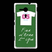 Coque Sony Xpéria SP Deuxième ligne D Bonus offensif Vert