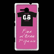 Coque Sony Xpéria SP Troisième ligne G Bonus offensif-défensif Rose 2