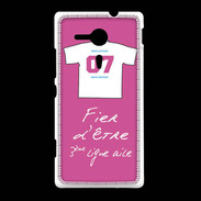 Coque Sony Xpéria SP Troisième ligne D Bonus offensif-défensif Rose