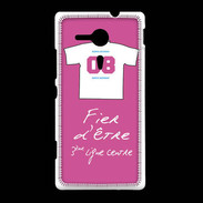 Coque Sony Xpéria SP Troisième ligne centre Bonus offensif-défensif Rose