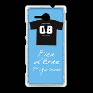 Coque Sony Xpéria SP Troisième ligne centre Bonus offensif-défensif Bleu 2