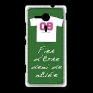 Coque Sony Xpéria SP Demi de mêlée Bonus offensif-défensif Vert