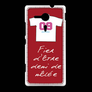Coque Sony Xpéria SP Demi de mêlée Bonus offensif-défensif Rouge