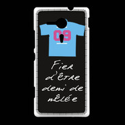 Coque Sony Xpéria SP Demi de mêlée Bonus offensif-défensif Noir 2