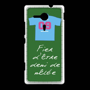 Coque Sony Xpéria SP Demi de mêlée Bonus offensif-défensif Vert 2
