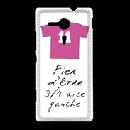 Coque Sony Xpéria SP 3/4 aile gauche Bonus offensif-défensif Blanc