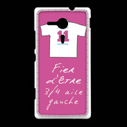 Coque Sony Xpéria SP 3/4 aile gauche Bonus offensif-défensif Rose