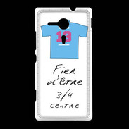 Coque Sony Xpéria SP 3/4 centre D Bonus offensif-défensif Blanc 2