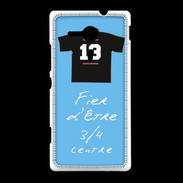 Coque Sony Xpéria SP 3/4 centre D Bonus offensif-défensif Bleu 2