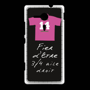 Coque Sony Xpéria SP 3/4 aile droit Bonus offensif-défensif Noir