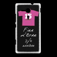 Coque Sony Xpéria SP 3/4 arrière Bonus offensif-défensif Noir