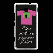 Coque Sony Xpéria SP Préparateur physique Bonus offensif-défensif Noir