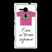 Coque Sony Xpéria SP Soigneur Bonus offensif-défensif Blanc