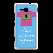 Coque Sony Xpéria SP Soigneur Bonus offensif-défensif Bleu