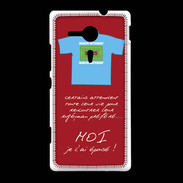 Coque Sony Xpéria SP Moi je l'ai épousé Bonus offensif-défensif Rouge 2