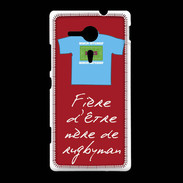 Coque Sony Xpéria SP Mère de rugbyman Bonus offensif-défensif Rouge 2