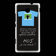 Coque Sony Xpéria SP Moi je l'ai élevé Bonus offensif-défensif Noir 2