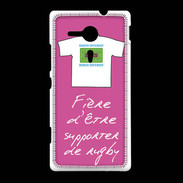 Coque Sony Xpéria SP Supporters Bonus offensif-défensif Rose