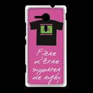 Coque Sony Xpéria SP Supporters Bonus offensif-défensif Rose 2