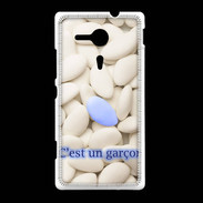 Coque Sony Xpéria SP Dragée C'est un garçon PR