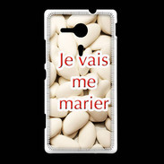 Coque Sony Xpéria SP Je viens de me marier PR
