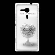 Coque Sony Xpéria SP Vive les mariées PR 