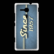 Coque Sony Xpéria SP Since 1957 Bleu