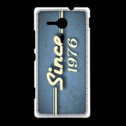 Coque Sony Xpéria SP Since 1976 Bleu