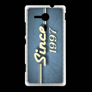 Coque Sony Xpéria SP Since 1997 Bleu