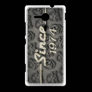 Coque Sony Xpéria SP Since crane gris 1974