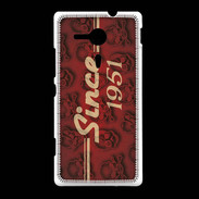 Coque Sony Xpéria SP Since crane rouge 1951