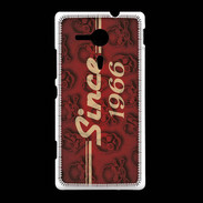 Coque Sony Xpéria SP Since crane rouge 1966
