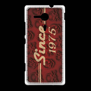 Coque Sony Xpéria SP Since crane rouge 1975