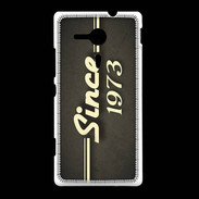 Coque Sony Xpéria SP Since 1973 gris
