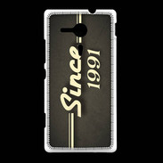 Coque Sony Xpéria SP Since 1991 gris