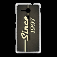 Coque Sony Xpéria SP Since 1997 gris
