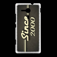 Coque Sony Xpéria SP Since 2000 gris