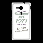 Coque Sony Xpéria SP Fabriqué en 1971 ZG